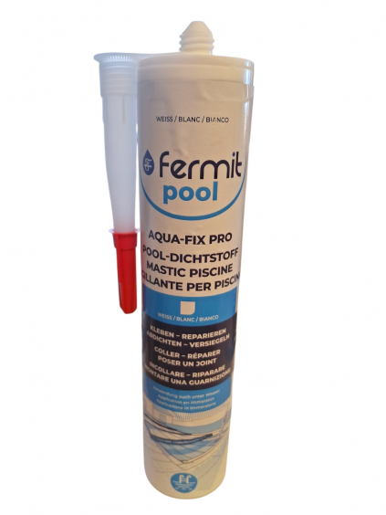 Fermit Aqua-Fix Pro 290 ml weiß Dichtstoff zur Unterwasserabdichtung